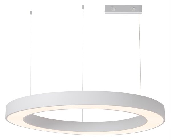 Immax NEO PASTEL SLIM Smart závěsné svítidlo 95 x 7cm 68W bílé Zigbee 3.0