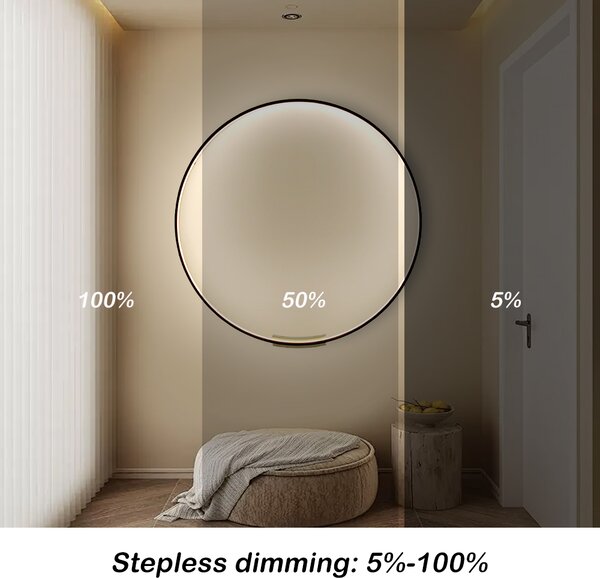Immax NEO FINO nástěnné +stropní svítidlo černé 120cm 70W 4450lm Tuya Zigbee 3,0 s DO