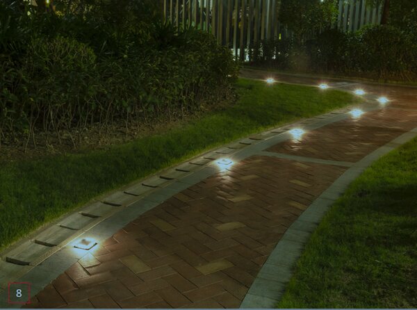Venkovní solární LED osvětlení TERRACE 1,5W
