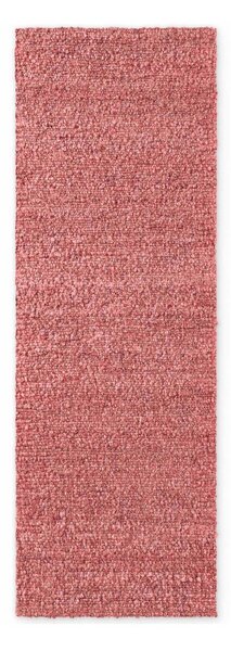 Tmavě růžový ručně tkaný běhoun z materiálu bouclé 80x200 cm Notting Hill Portobello – Ted Baker