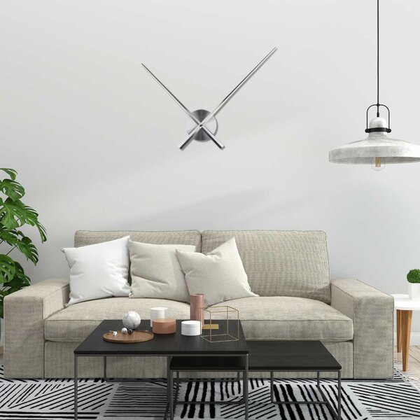 SENTOP | Moderní designové nástěnné hodiny | CLOCK-HANDS-LARGE-METAL analogové