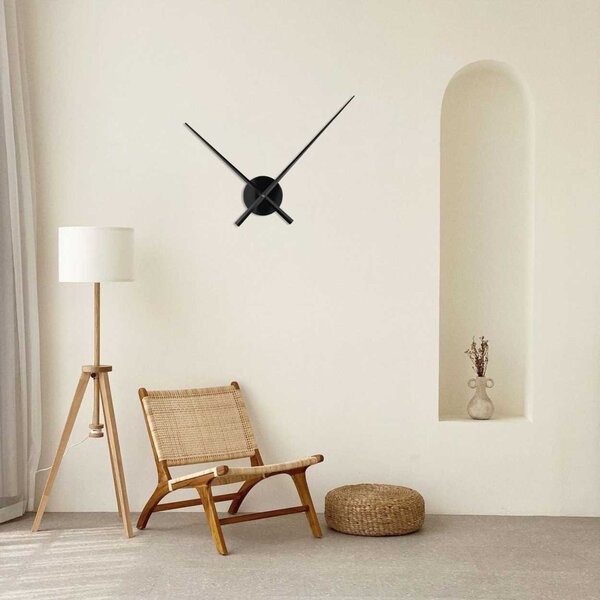 SENTOP | Moderní designové nástěnné hodiny | CLOCK-HANDS-LARGE-METAL analogové