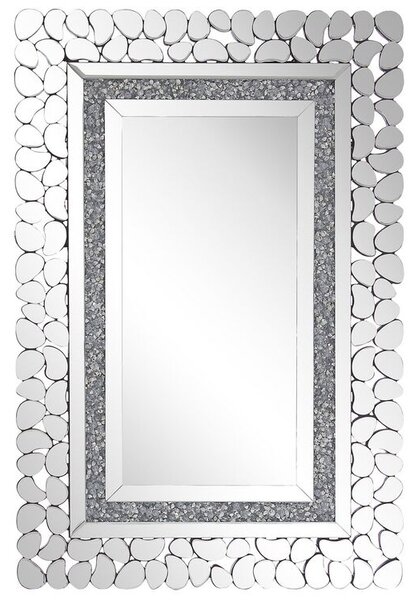 Nástěnné zrcadlo Pikante (stříbrná). 1078422