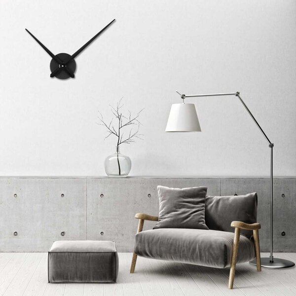 SENTOP | Moderní designové nástěnné hodiny | CLOCK-HANDS-LARGE-METAL analogové