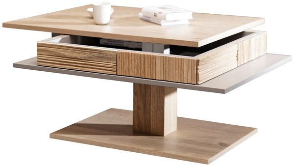 KONFERENČNÍ STOLEK, šedá, dřevo, 90/44/70 cm Voglauer - Konferenční stolky