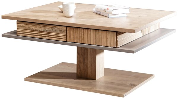 KONFERENČNÍ STOLEK, šedá, dřevo, 90/44/70 cm Voglauer - Konferenční stolky