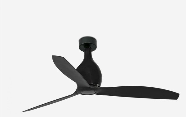 MINI ETERFAN M, černá, stropní ventilátor s DC motorem - FARO