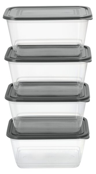 Silvercrest® Sada potravinových dóz XXL (4 x 2,5 litru) (100397531004)