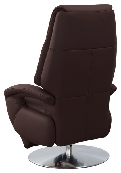 RELAXAČNÍ KŘESLO, kůže, mokka Sit & More - Online Only křesla & taburety, Online Only