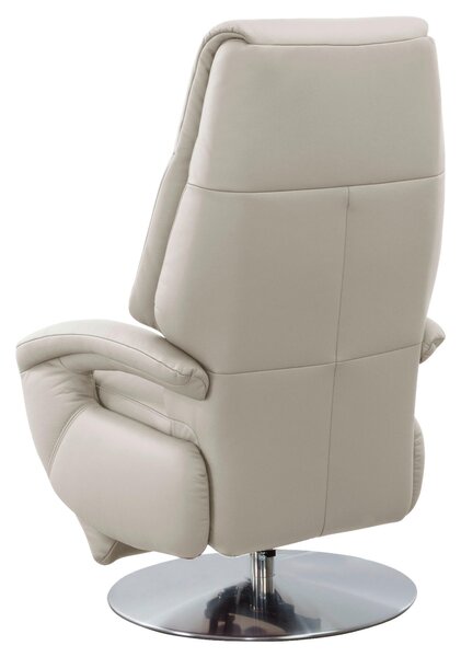 RELAXAČNÍ KŘESLO, kůže, bílá Sit & More - Online Only křesla & taburety, Online Only