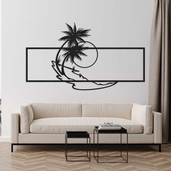 SENTOP | Designová dřevěná dekorace květinový ornament | SENTOP HDF0323