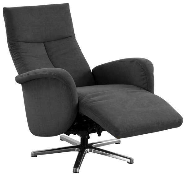 RELAXAČNÍ KŘESLO, textil, tmavě šedá Sit & More - Online Only křesla & taburety, Online Only