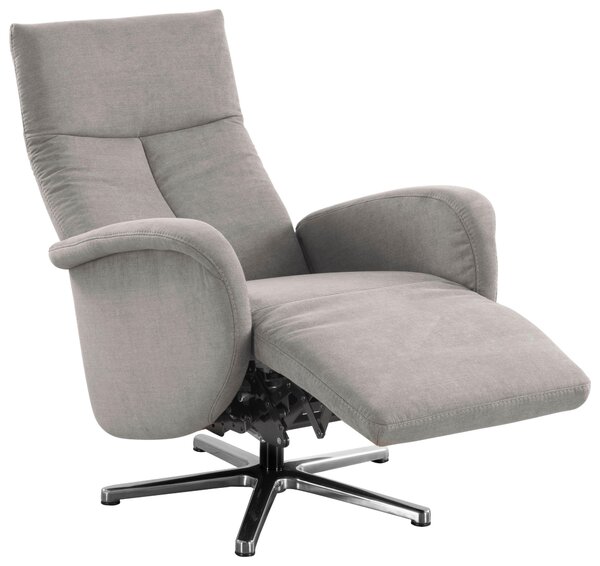 RELAXAČNÍ KŘESLO, textil, barvy stříbra Sit & More - Online Only křesla & taburety, Online Only