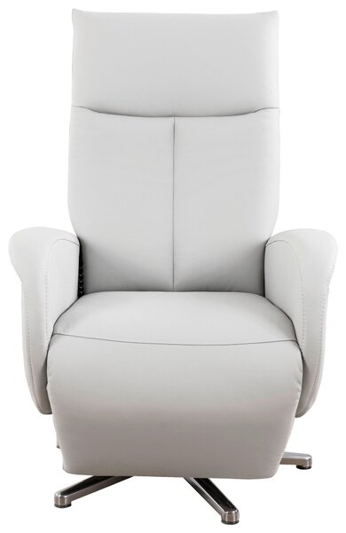 RELAXAČNÍ KŘESLO, kůže, bílá Sit & More - Online Only křesla & taburety, Online Only