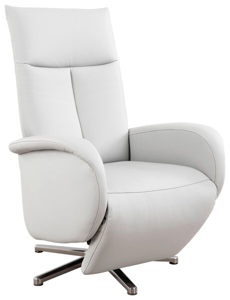 RELAXAČNÍ KŘESLO, kůže, bílá Sit & More - Online Only křesla & taburety, Online Only