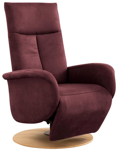 RELAXAČNÍ KŘESLO, textil, bordeaux Sit & More - Online Only křesla & taburety, Online Only