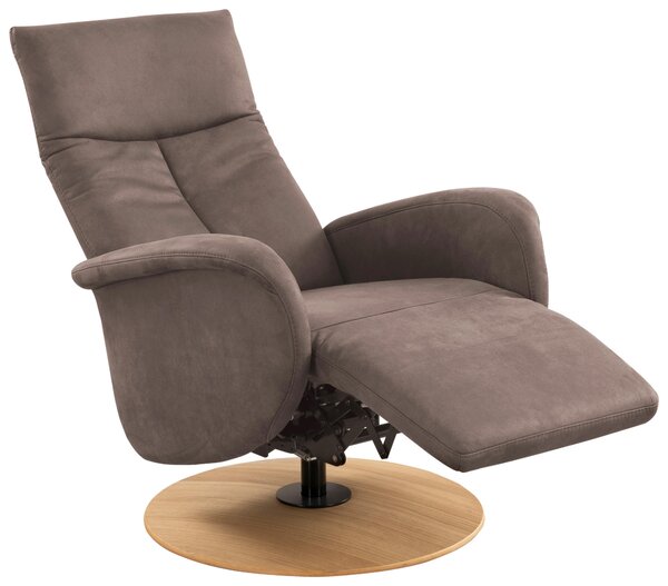 RELAXAČNÍ KŘESLO, textil, šedavě hnědá Sit & More - Online Only křesla & taburety, Online Only
