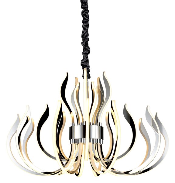 Mantra 5560 Versailles, impozantní závěsné svítidlo s různými režimy svícení LED 256W 3000K, průměr 103cm