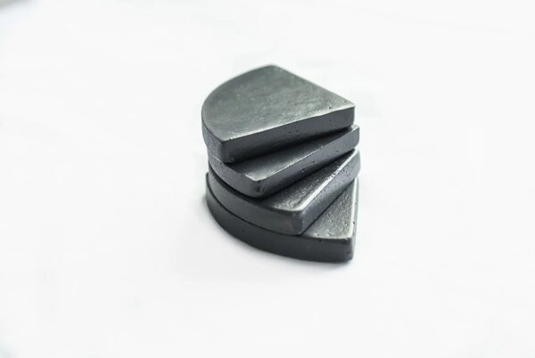 Podložky pod květináč PUT, umělý kámen, 7 x 7 cm, 4-set, šedé