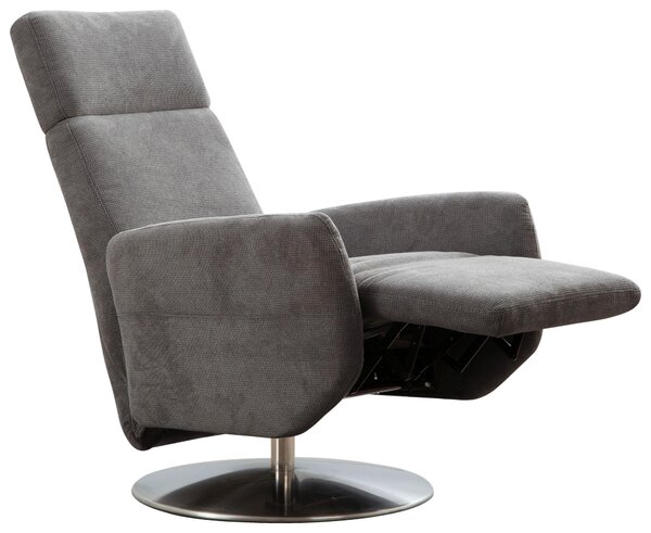 RELAXAČNÍ KŘESLO, textil, tmavě hnědá Sit & More - Online Only křesla & taburety, Online Only