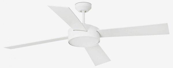 HYDRA L LED, bílá, stropní ventilátor s DC motorem - FARO