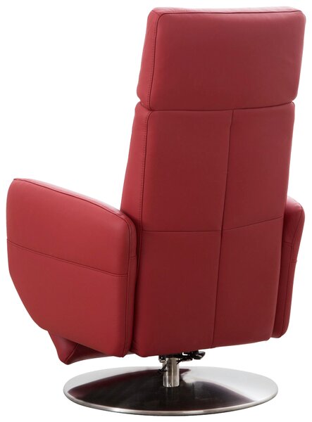 RELAXAČNÍ KŘESLO, kůže, červená Sit & More - Online Only křesla & taburety, Online Only