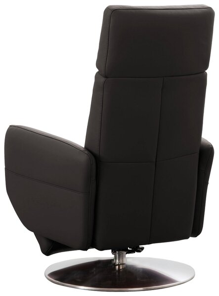 RELAXAČNÍ KŘESLO, kůže, mokka Sit & More - Online Only křesla & taburety, Online Only
