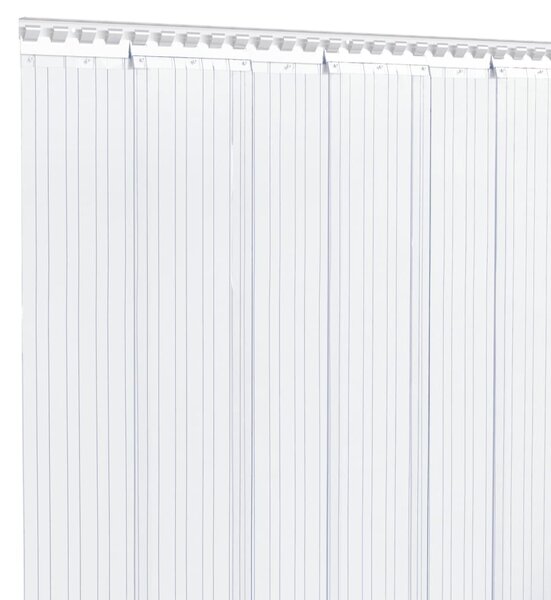 Závěs do dveří průhledný 200 mm x 1,6 mm 25 m PVC