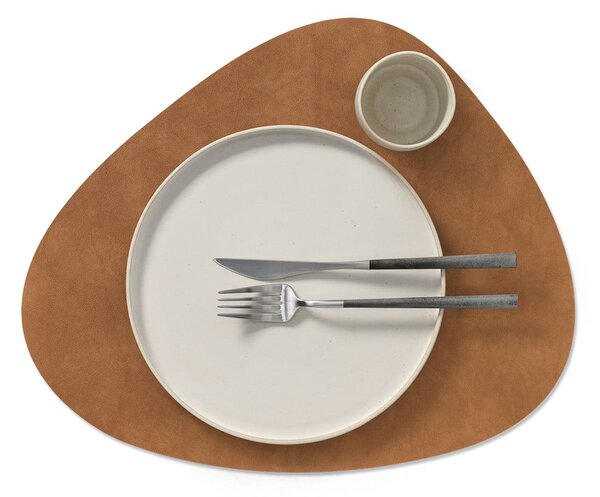 Prostírání z eko kůže 37x44 cm Curve L Double Nupo – LIND DNA