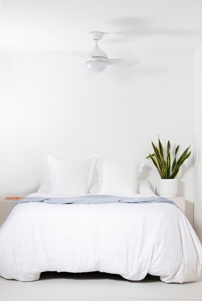 HVAR, bílá, stropní ventilátor - FARO