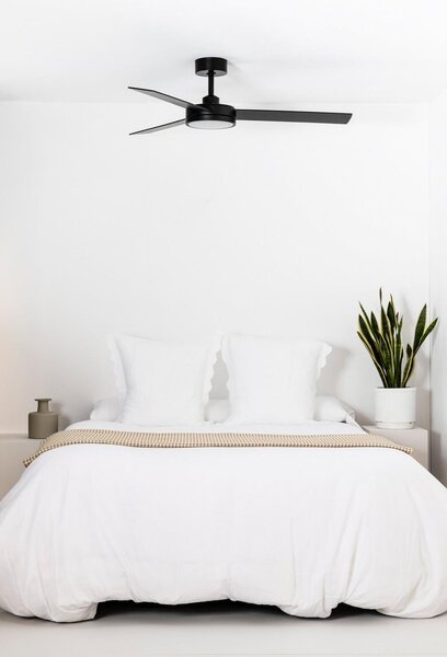 BARTH L, černá, stropní ventilátor - FARO