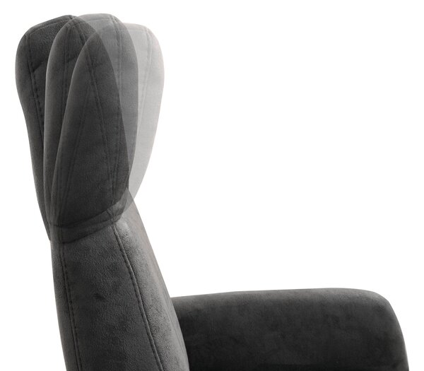 RELAXAČNÍ KŘESLO, textil, antracitová Sit & More - Online Only křesla & taburety, Online Only
