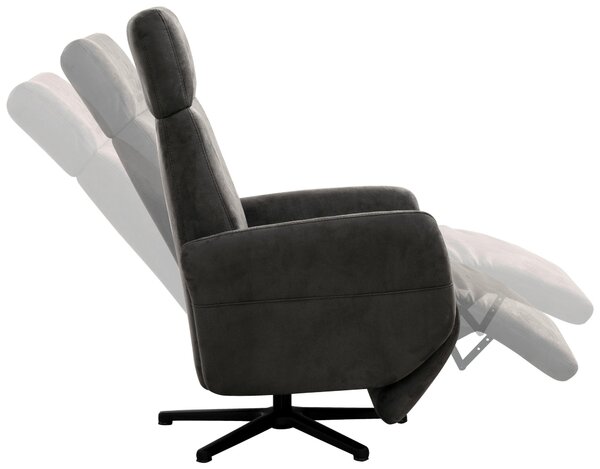 RELAXAČNÍ KŘESLO, textil, antracitová Sit & More - Online Only křesla & taburety, Online Only