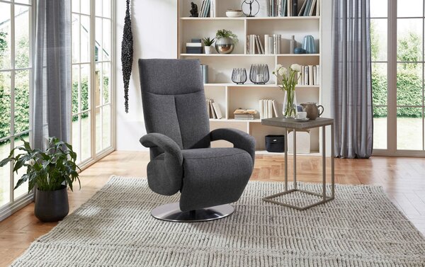 RELAXAČNÍ KŘESLO, textil, antracitová Sit & More - Online Only křesla & taburety, Online Only