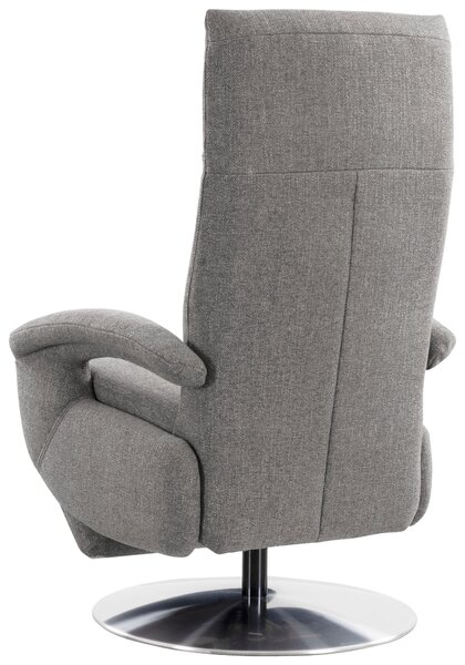 RELAXAČNÍ KŘESLO, textil, světle šedá Sit & More - Online Only křesla & taburety, Online Only