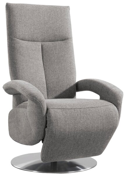 RELAXAČNÍ KŘESLO, textil, světle šedá Sit & More - Online Only křesla & taburety, Online Only