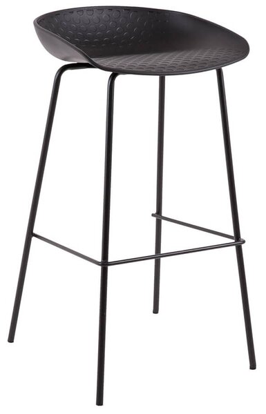 Barová židle atten 74 cm černá