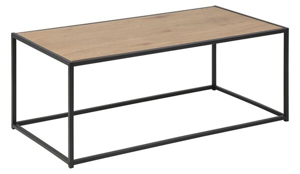 Konferenční stolek SARON 100x50 cm dub/černá