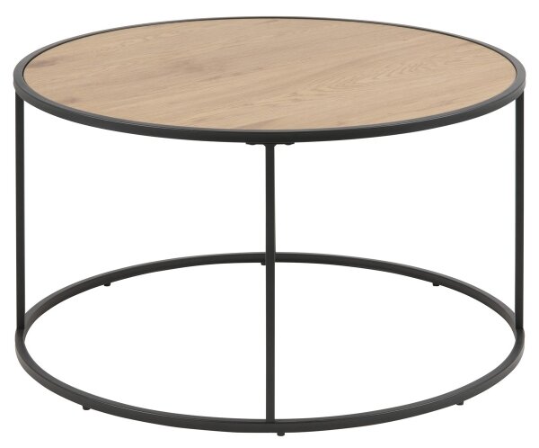 Konferenční stolek SARON 80 cm dub/černá