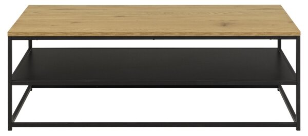 Konferenční stolek CORA 120x60 cm dub/černá