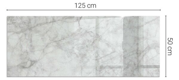 Obdélníkové sklo pod krbová kamna Mramorová textura v elegantním stylu ppkprntp-00019879
