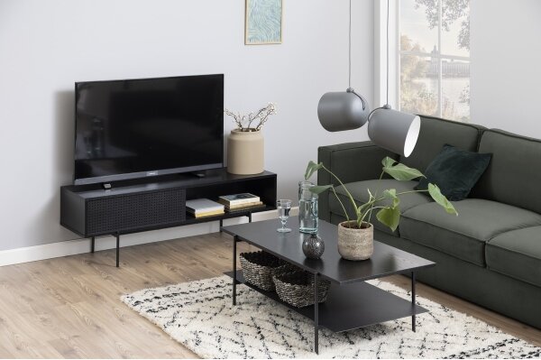 TV stolek AXEL 140x40 cm černá
