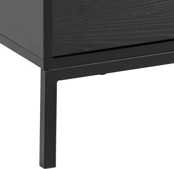 TV stolek SARON 140x40 cm černá