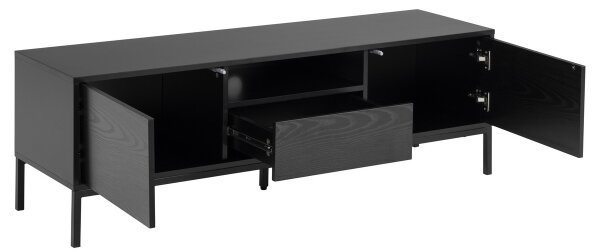 TV stolek SARON 140x40 cm černá
