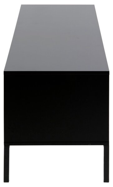 TV stolek SARON 140x40 cm dub/černá