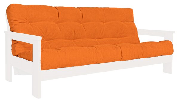 MarLiving Rozkládací pohovka MEXICO 03 210 cm z masivu/oranžová