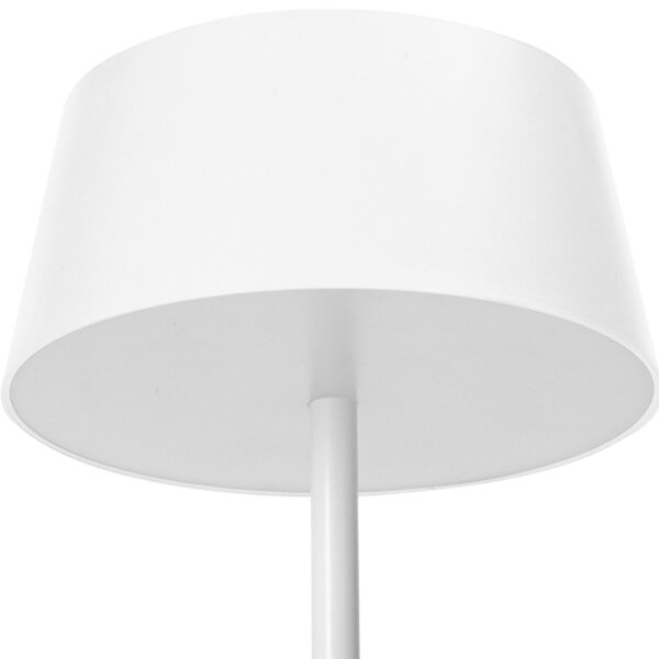 Aigostar-LED RGBW Stmívatelná stolní lampa se zásuvkami a USB LED/4,6W/230V bílá