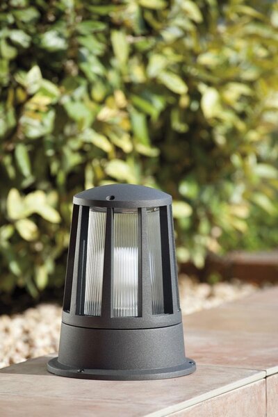 SURAT sloupková lampa, tmavě šedá - FARO