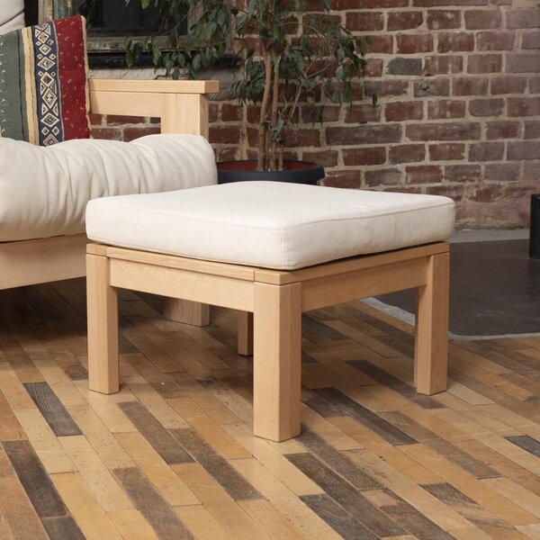 MarLiving Taburet MEXICO 02 51 cm z masivu/krémový