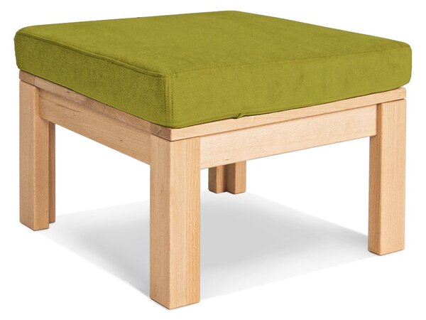 MarLiving Taburet MEXICO 02 51 cm z masivu/zelený